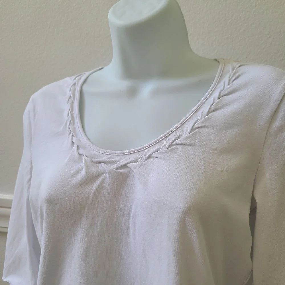 Armani Collezione white blouse,size 8